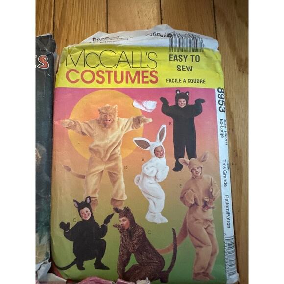 Vintage Simplicity McCalls Children Costume Sewing Patterns - Picture 3 of 4